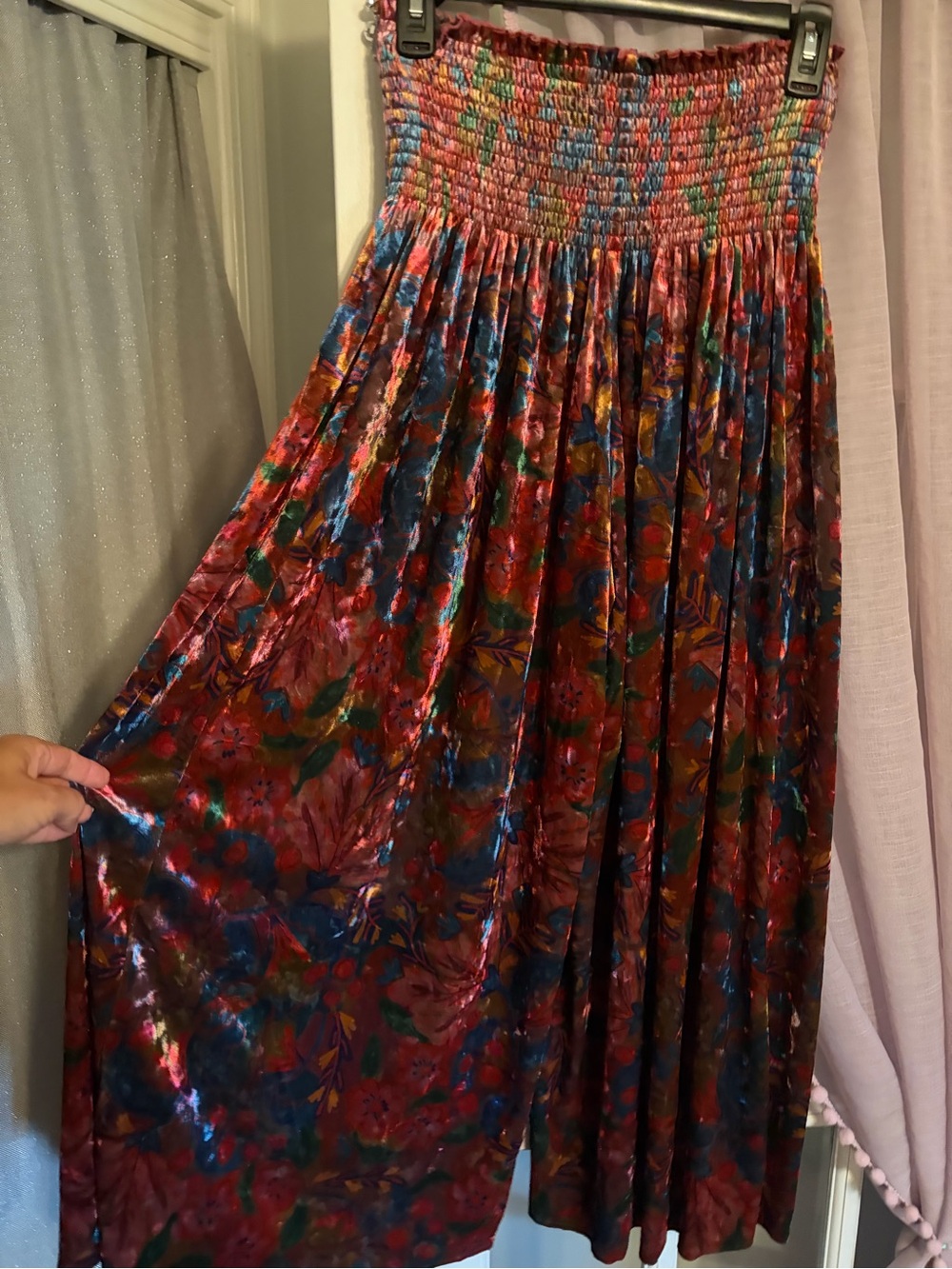 Natural Life Patti Velvet Palazzo Pants - Picture 5 of 5